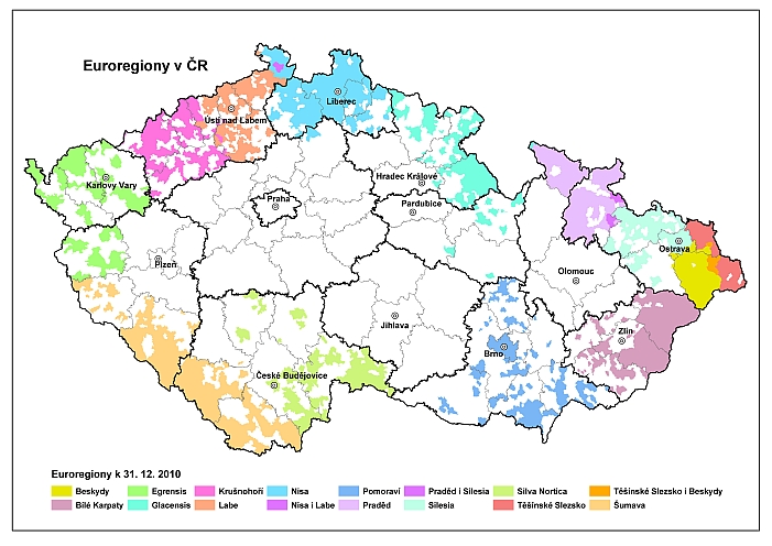 Euroregiony v ČR